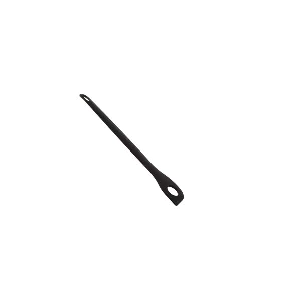 Basic Nylon Spatel 30 cm met gat zwart | HOFI Totaal | 530589