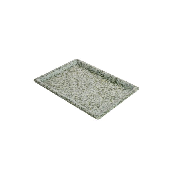 Sushi Schaal 17x17 cm vierkant graniet grijs | HOFI Totaal | 531218
