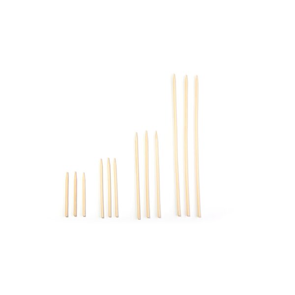 Prikker maïskolf bamboe ø 5 x 180 mm | HOFI Totaal | 31051 31050 31052 31054