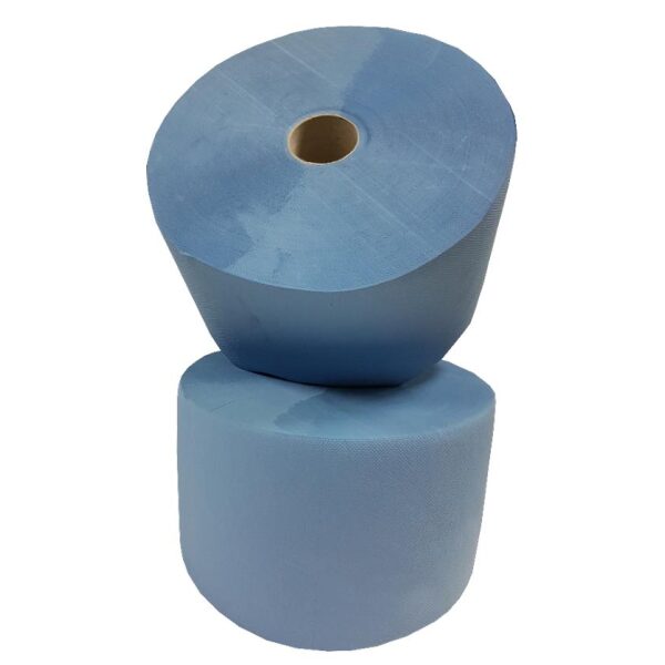 Uierpapier / industriepapier 39 cm diameter Blauw 3 laags | HOFI Totaal | 337 39