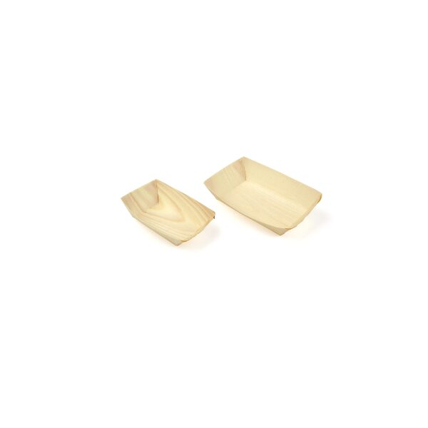 Bakje hout rechthoekig (FSC®) 70 x 50 x 20 mm | HOFI Totaal | 50130